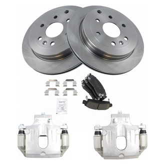 TRQ® - Disc Brake Kit with Ceramic Pads and Calipers
