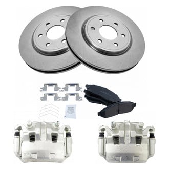 TRQ® - Disc Brake Kit with Ceramic Pads and Calipers