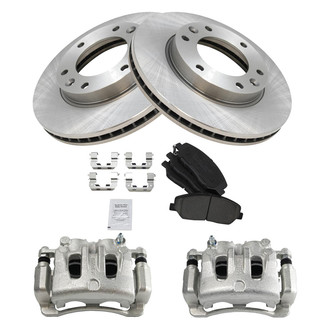 TRQ® - Disc Brake Kit with Ceramic Pads and Calipers