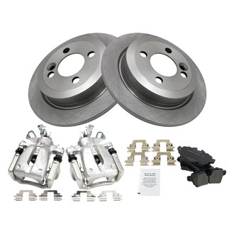 TRQ® - Rear Disc Brake Kit with Ceramic Pads and Calipers