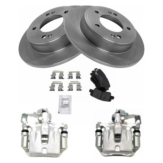 TRQ® - Disc Brake Kit with Ceramic Pads and Calipers
