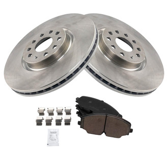 TRQ® - Front Disc Brake Kit with Ceramic Pads