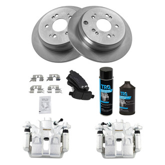 TRQ® - Rear Disc Brake Kit with Ceramic Pads and Calipers