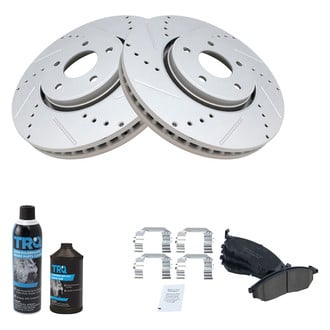 TRQ® - Performance Ceramic Front Brake Kit