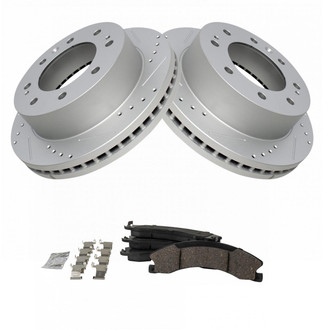 TRQ® - Front Disc Brake Kit with Ceramic Pads