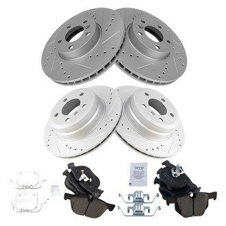 TRQ® - Performance Ceramic Brake Kit