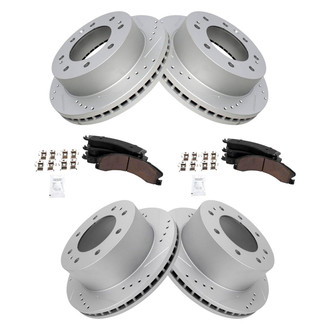 TRQ® - Performance Ceramic Brake Kit