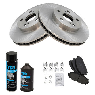 TRQ® - Front Disc Brake Kit with Ceramic Pads