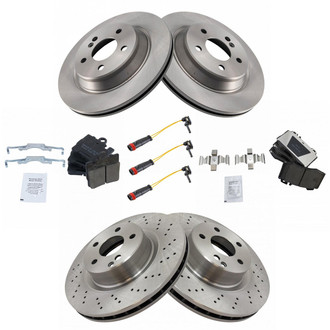 TRQ® - Disc Brake Kit with Ceramic Pads