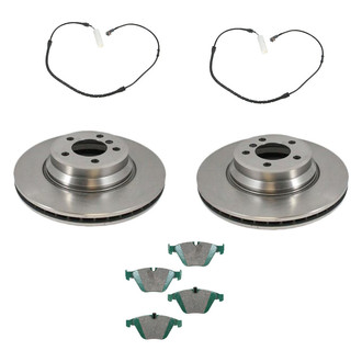 TRQ® - Front Disc Brake Kit with Ceramic Pads