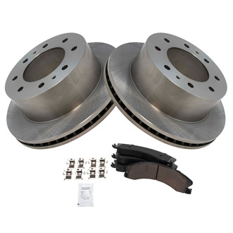 TRQ® - Rear Disc Brake Kit with Ceramic Pads