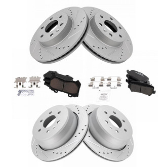 TRQ® - Performance Ceramic Brake Kit