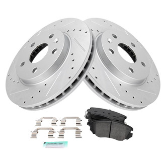 TRQ® - Performance Semi-Metallic Brake Kit
