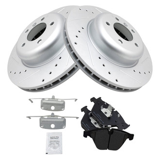 TRQ® - Performance Semi-Metallic Brake Kit