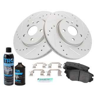 TRQ® - Performance Semi-Metallic Brake Kit