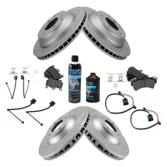 TRQ® - Performance Semi-Metallic Brake Kit