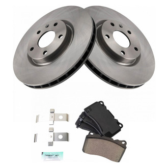 TRQ® - Front Disc Brake Kit with Ceramic Pads
