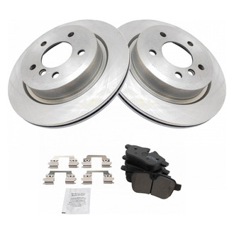 TRQ® - Rear Disc Brake Kit with Ceramic Pads