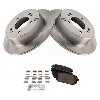 TRQ® - Rear Disc Brake Kit with Ceramic Pads