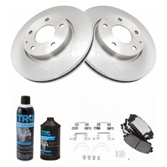 TRQ® - Front Disc Brake Kit with Ceramic Pads
