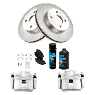 TRQ® - Performance Ceramic Front Brake Kit with Calipers