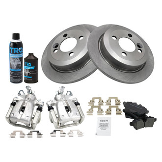 TRQ® - Rear Disc Brake Kit with Ceramic Pads and Calipers
