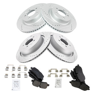 TRQ® - Performance Ceramic Brake Kit