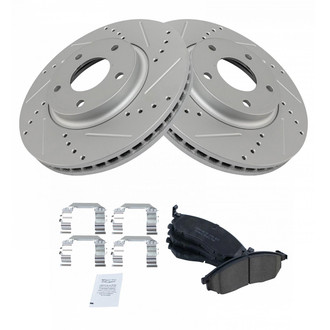 TRQ® - Performance Ceramic Brake Kit