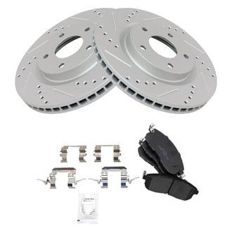 TRQ® - Performance Ceramic Front Brake Kit