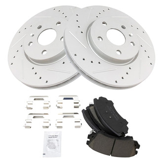 TRQ® - Performance Ceramic Front Brake Kit