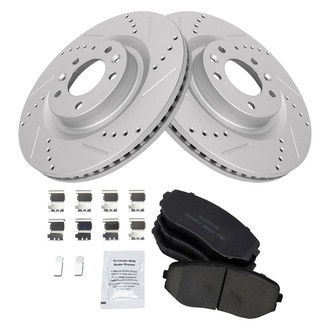 TRQ® - Performance Ceramic Brake Kit
