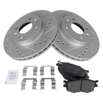 TRQ® - Performance Ceramic Front Brake Kit