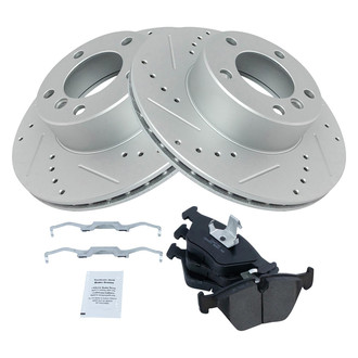 TRQ® - Performance Ceramic Front Brake Kit