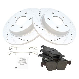 TRQ® - Performance Ceramic Rear Brake Kit