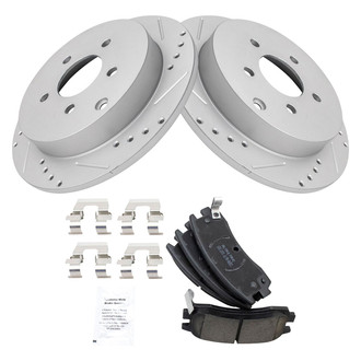 TRQ® - Performance Ceramic Brake Kit