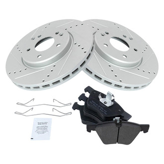 TRQ® - Performance Semi-Metallic Brake Kit