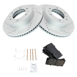 TRQ® - Performance Ceramic Brake Kit