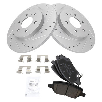 TRQ® - Performance Ceramic Brake Kit