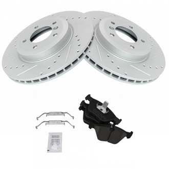 TRQ® - Front Disc Brake Kit with Ceramic Pads