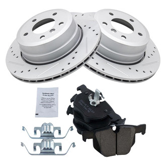 TRQ® - Performance Ceramic Rear Brake Kit