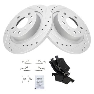 TRQ® - Performance Semi-Metallic Brake Kit