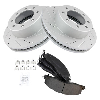 TRQ® - Performance Semi-Metallic Brake Kit