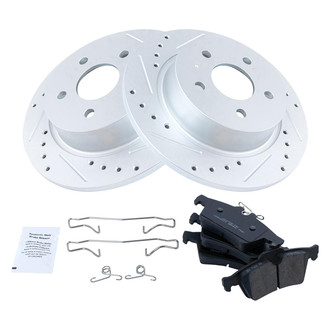 TRQ® - Performance Ceramic Rear Brake Kit