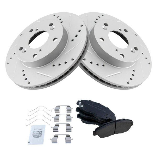 TRQ® - Performance Ceramic Front Brake Kit