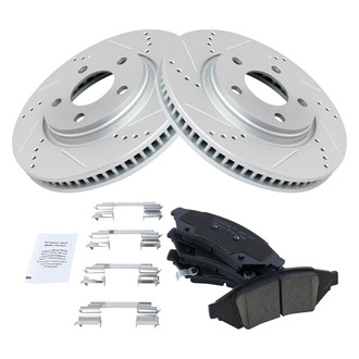 TRQ® - Performance Ceramic Front Brake Kit