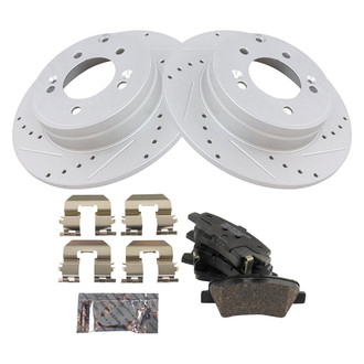 TRQ® - Performance Ceramic Brake Kit