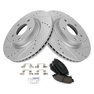 TRQ® - Performance Ceramic Brake Kit