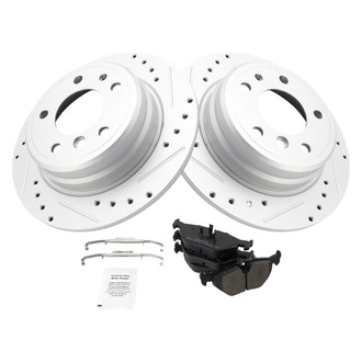 TRQ® - Performance Semi-Metallic Rear Brake Kit