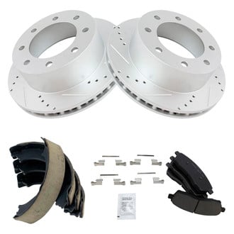 TRQ® - Performance Ceramic Rear Brake Kit