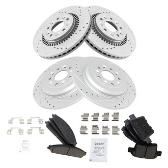 TRQ® - Performance Ceramic Brake Kit
